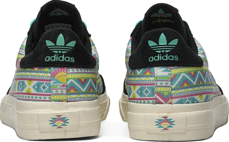 Adidas AriZona x Wmns Continental Vulc 'Iced Tea With Lemon Flavor' sneakers, black