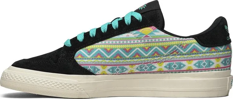 Adidas AriZona x Wmns Continental Vulc 'Iced Tea With Lemon Flavor' sneakers, black