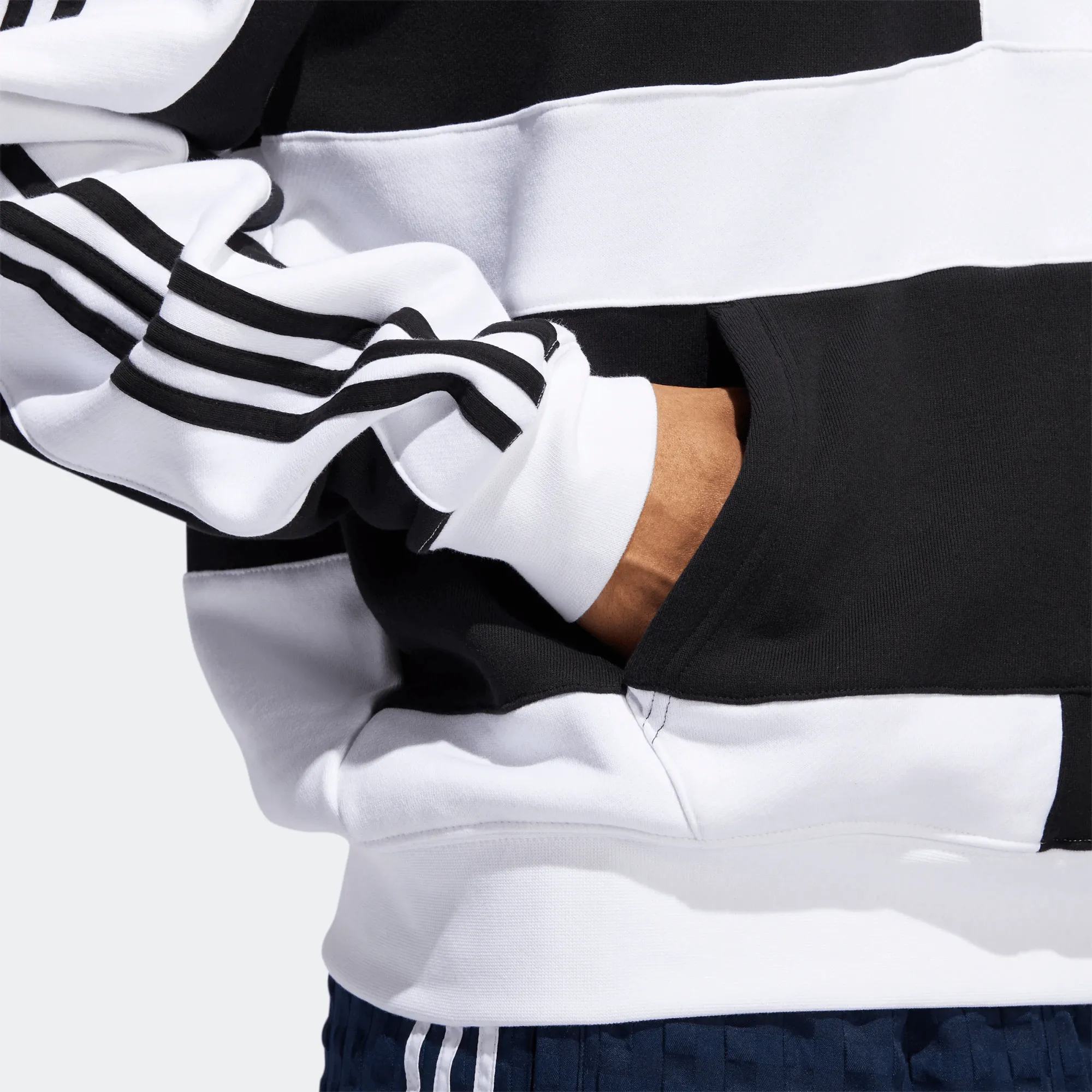 Adidas Asymm Block Hoodie