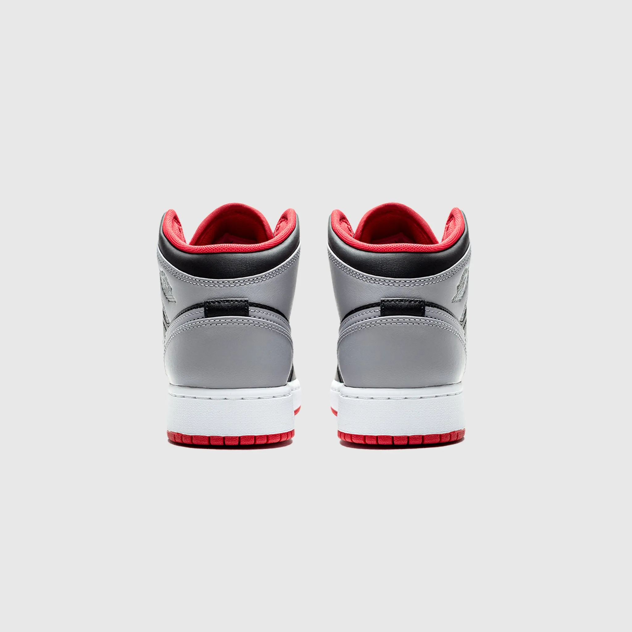 AIR JORDAN 1 MID (GS) "BLACK & CEMENT"