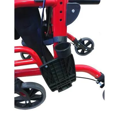 CrossOver 2 in 1 Rollator Walker and Transit Wheelchair