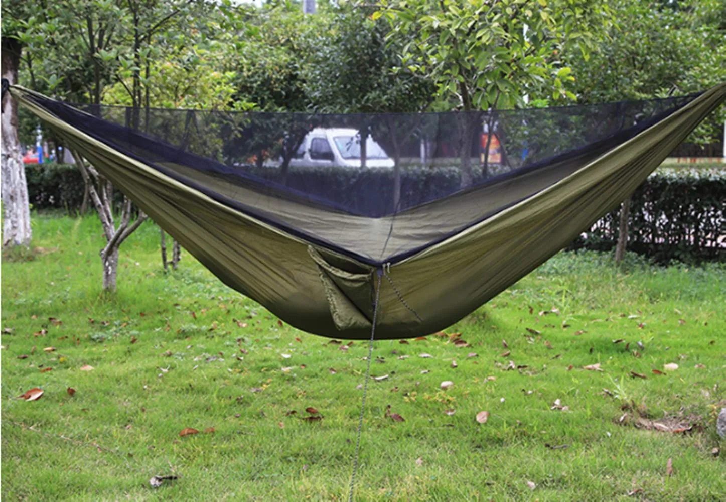 Double Camping Hammock with Mosquito Net - RRDF
