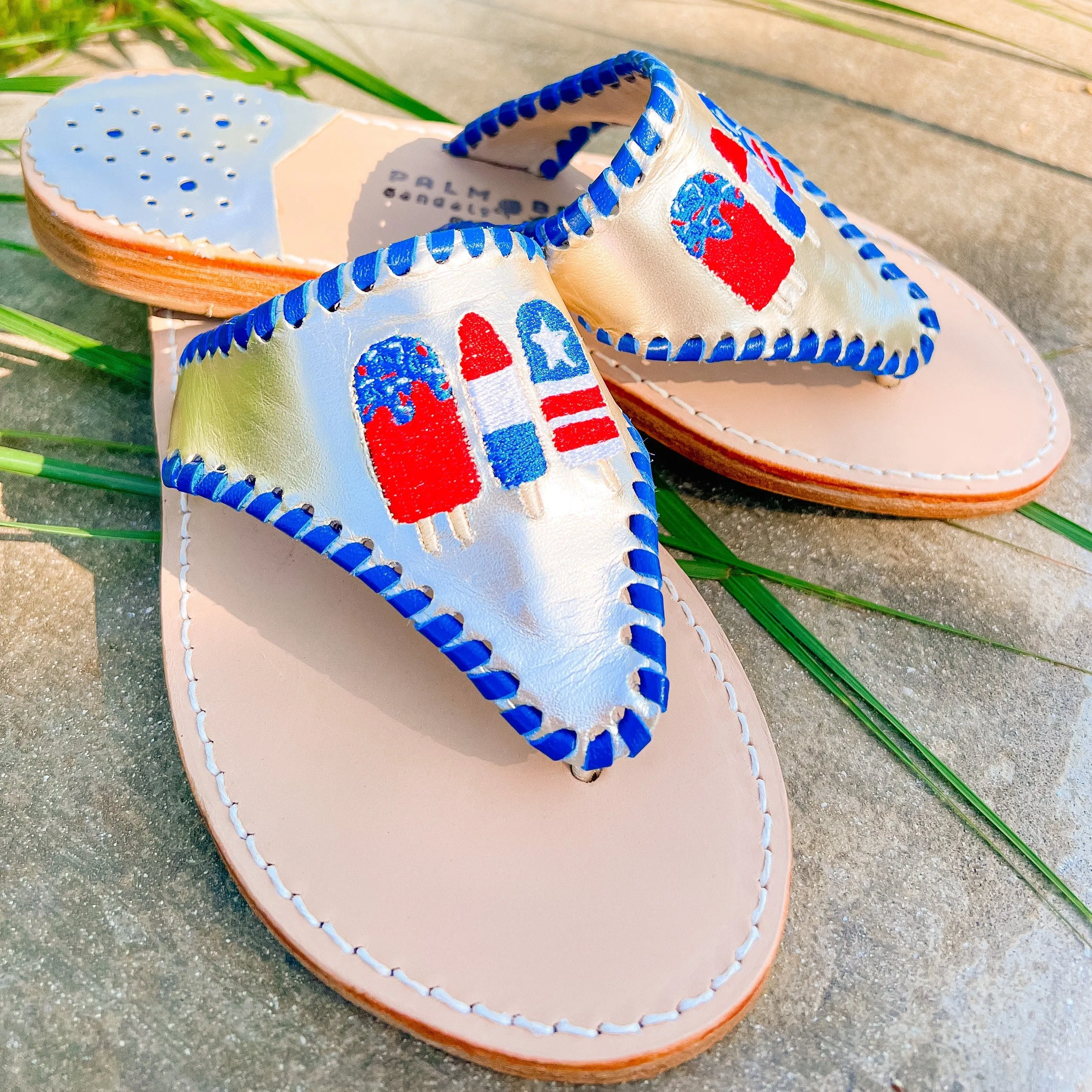 Embroidered Firecracker Popsicles