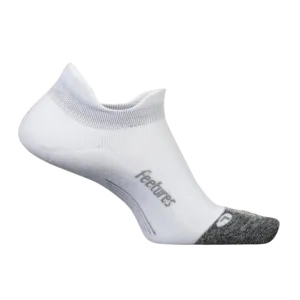 Feetures - Elite Light Cushion No-Show Tab - White