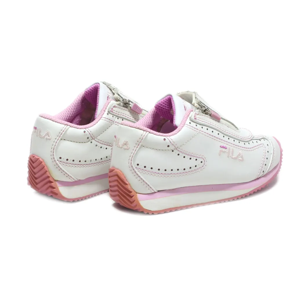 Fila Sneakers Leather White Colour For Kids
