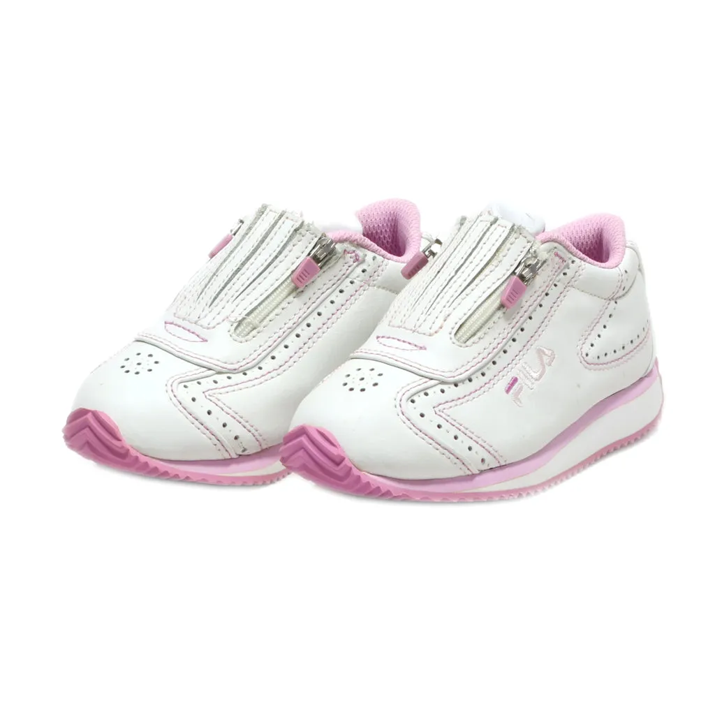 Fila Sneakers Leather White Colour For Kids