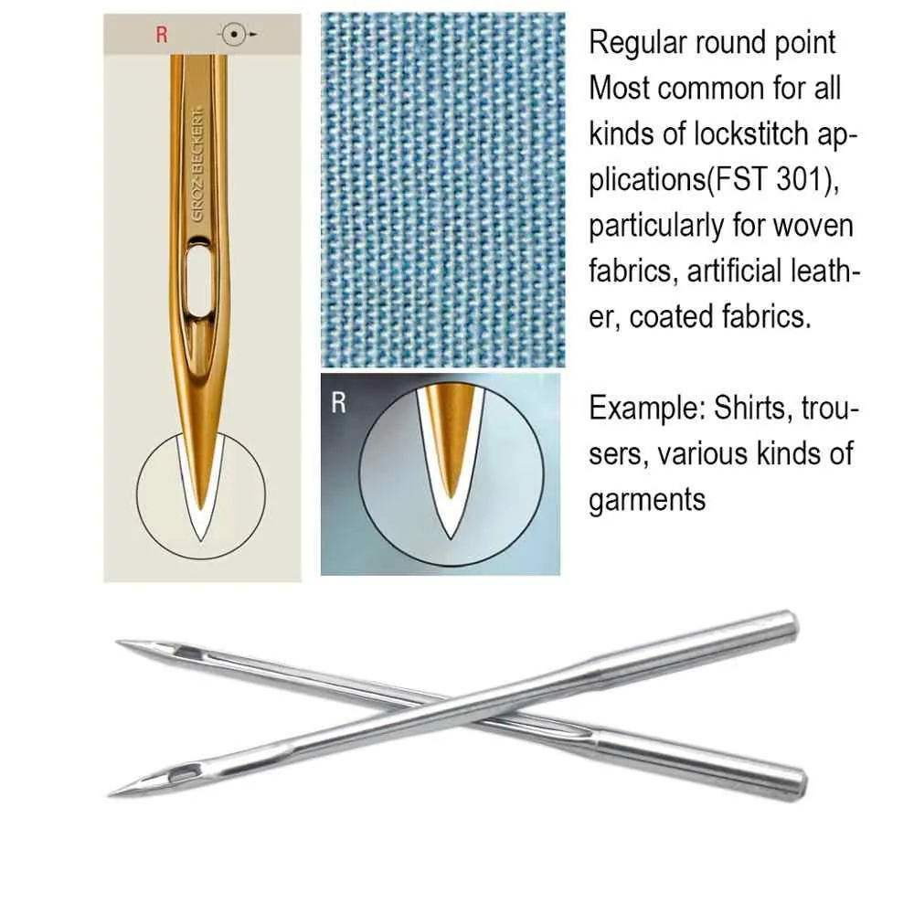 Groz Beckert Walking Foot Machine Needles - Titanium Extra Strong 135x17 DPx17