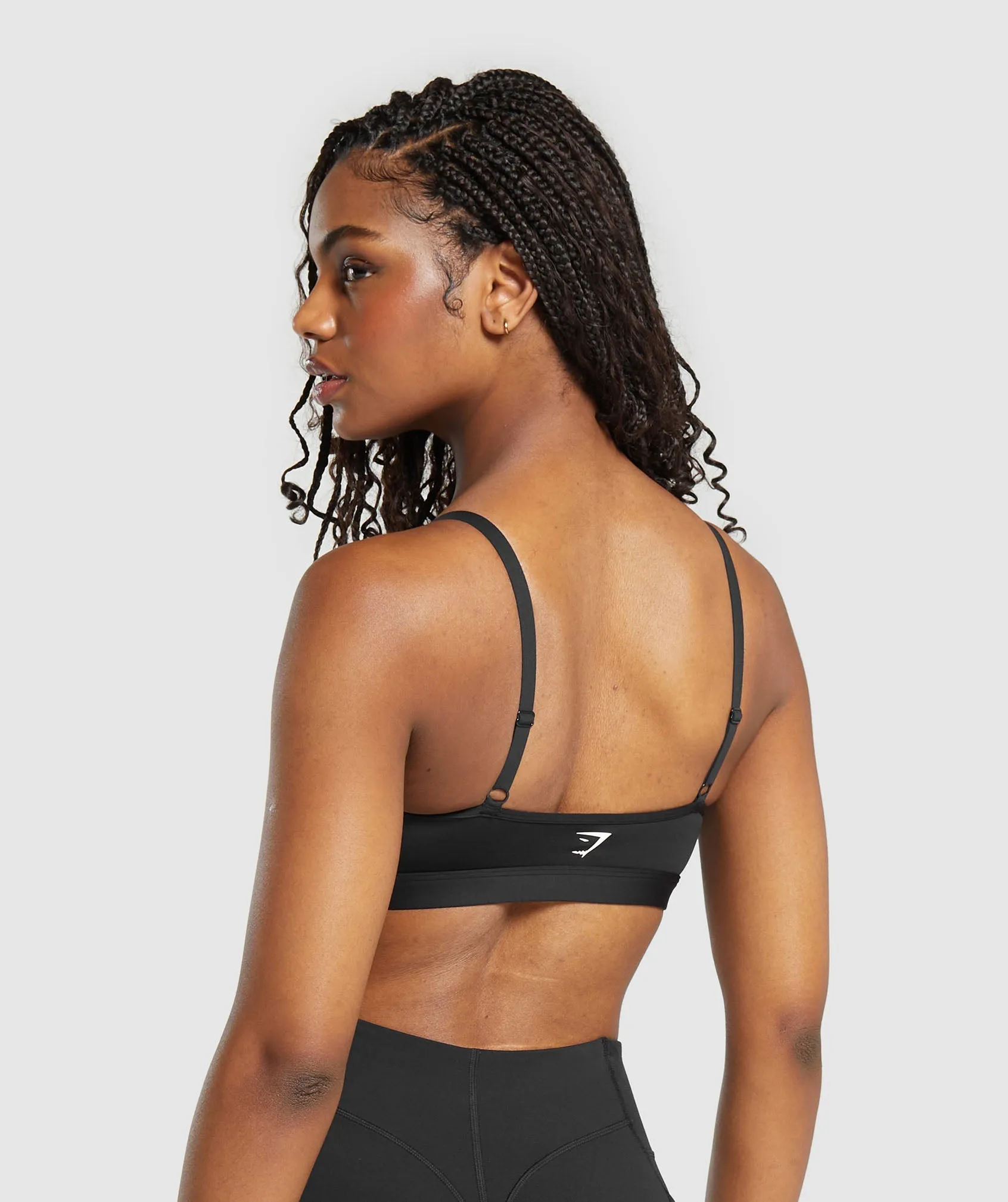 Gymshark Mesh Sports Bra - Black