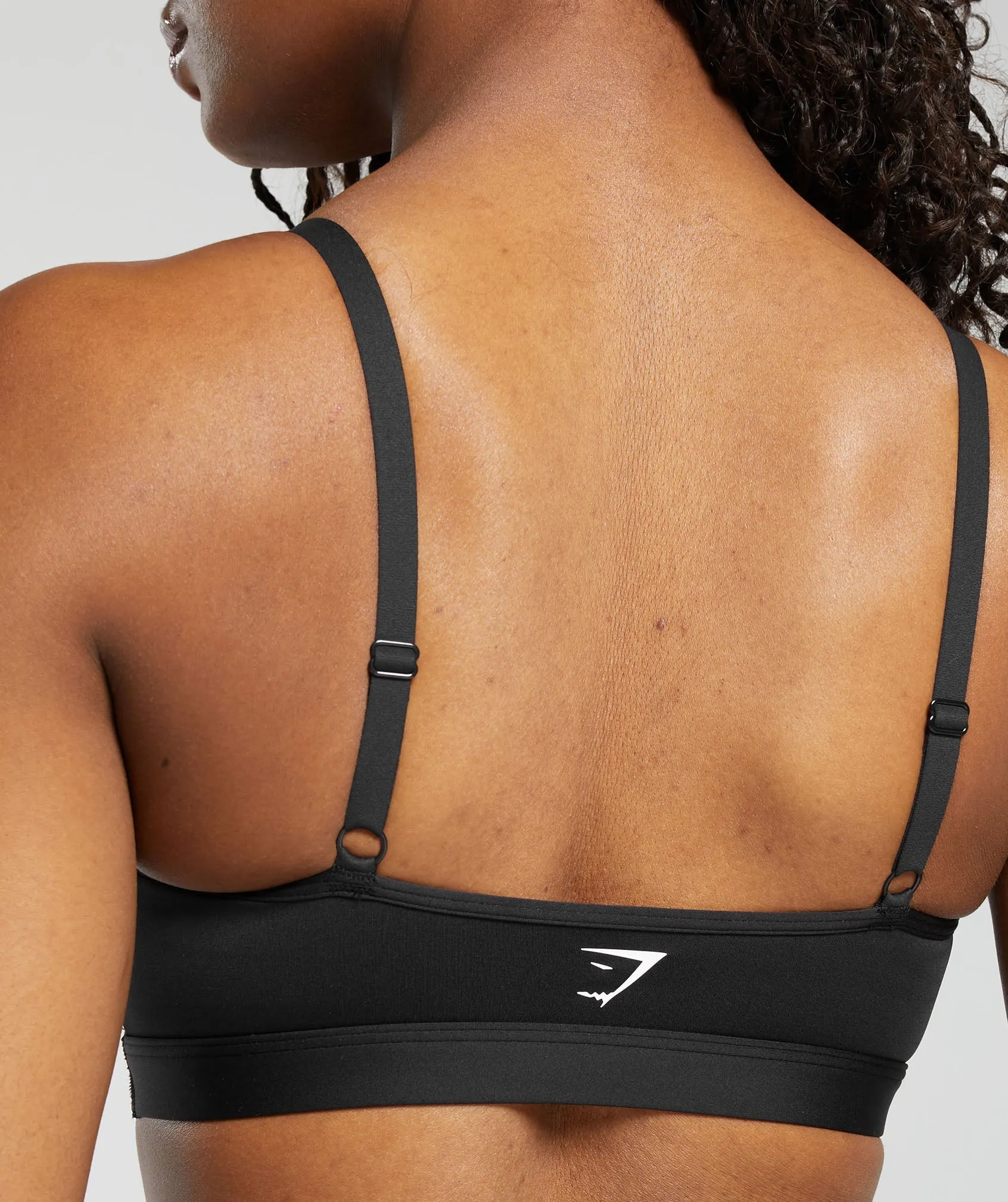 Gymshark Mesh Sports Bra - Black