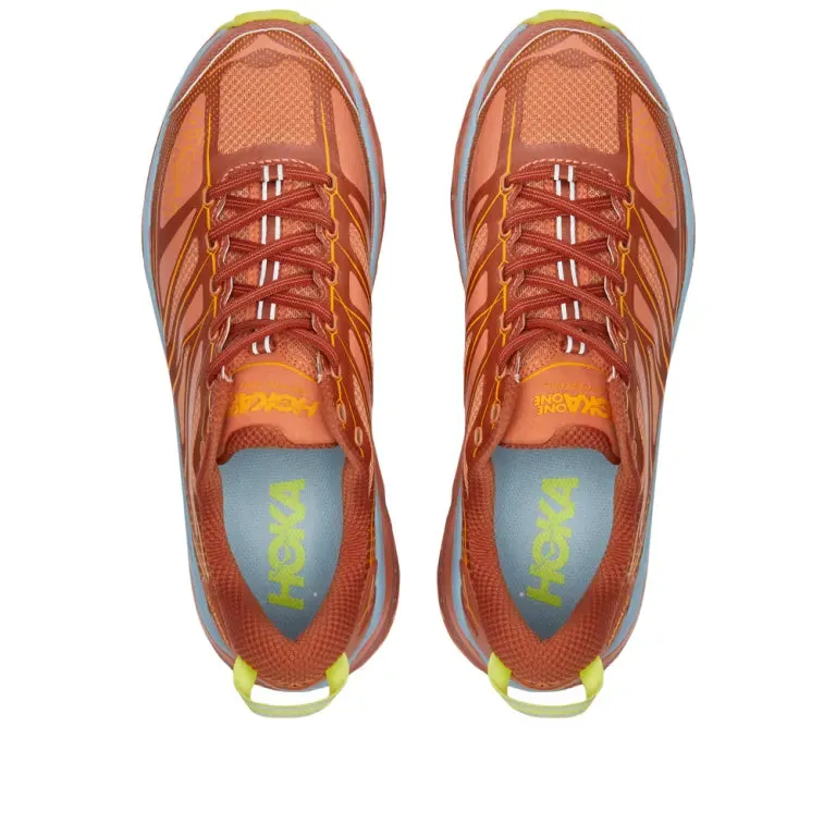 HOKA ONE ONE U MAFATE SPEED 2 - BROWN / NEON