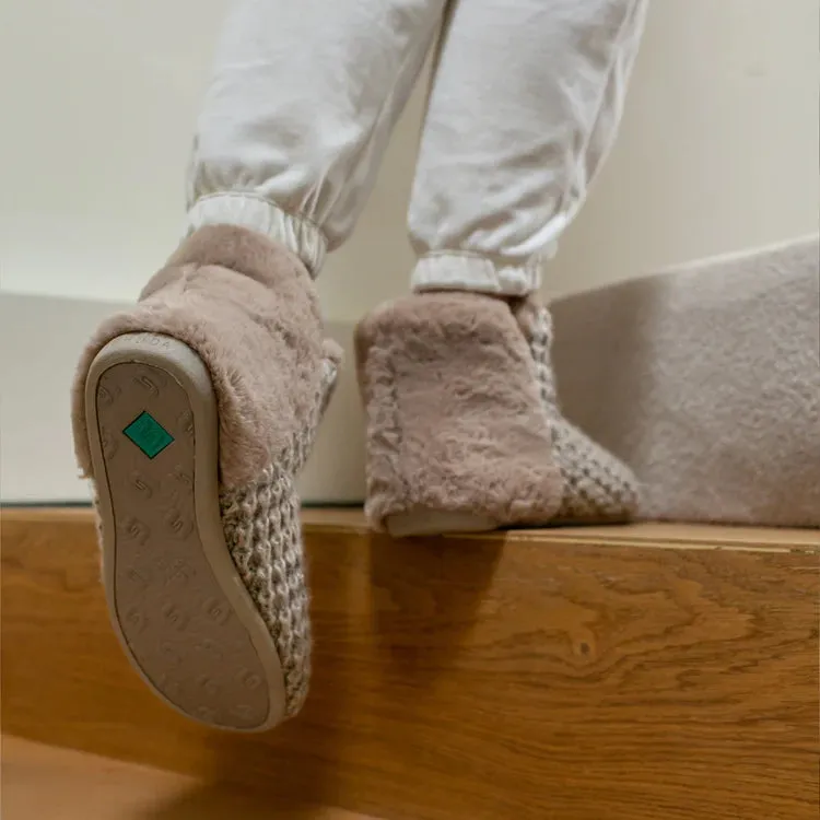 Jenny Sparkle slipper Boots by Shu Da