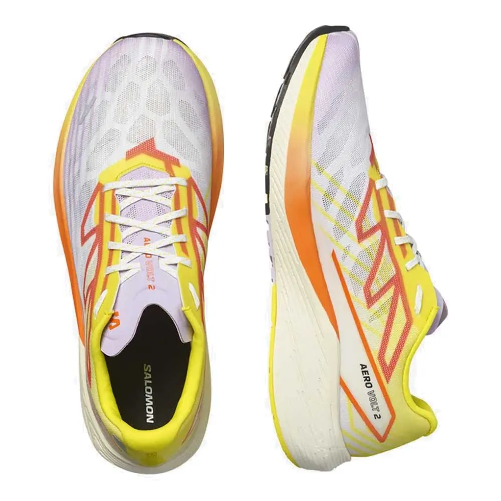Men's Aero Volt 2 Running Shoe - Sulphur Spring/Orchid Petal/Vanilla Ice - Regular (D)