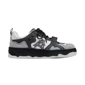 Merendy Luxiar  dark retro sneakers