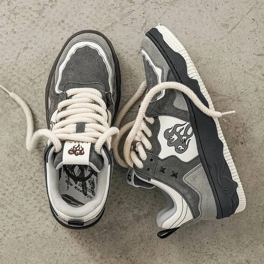 Merendy Luxiar  dark retro sneakers