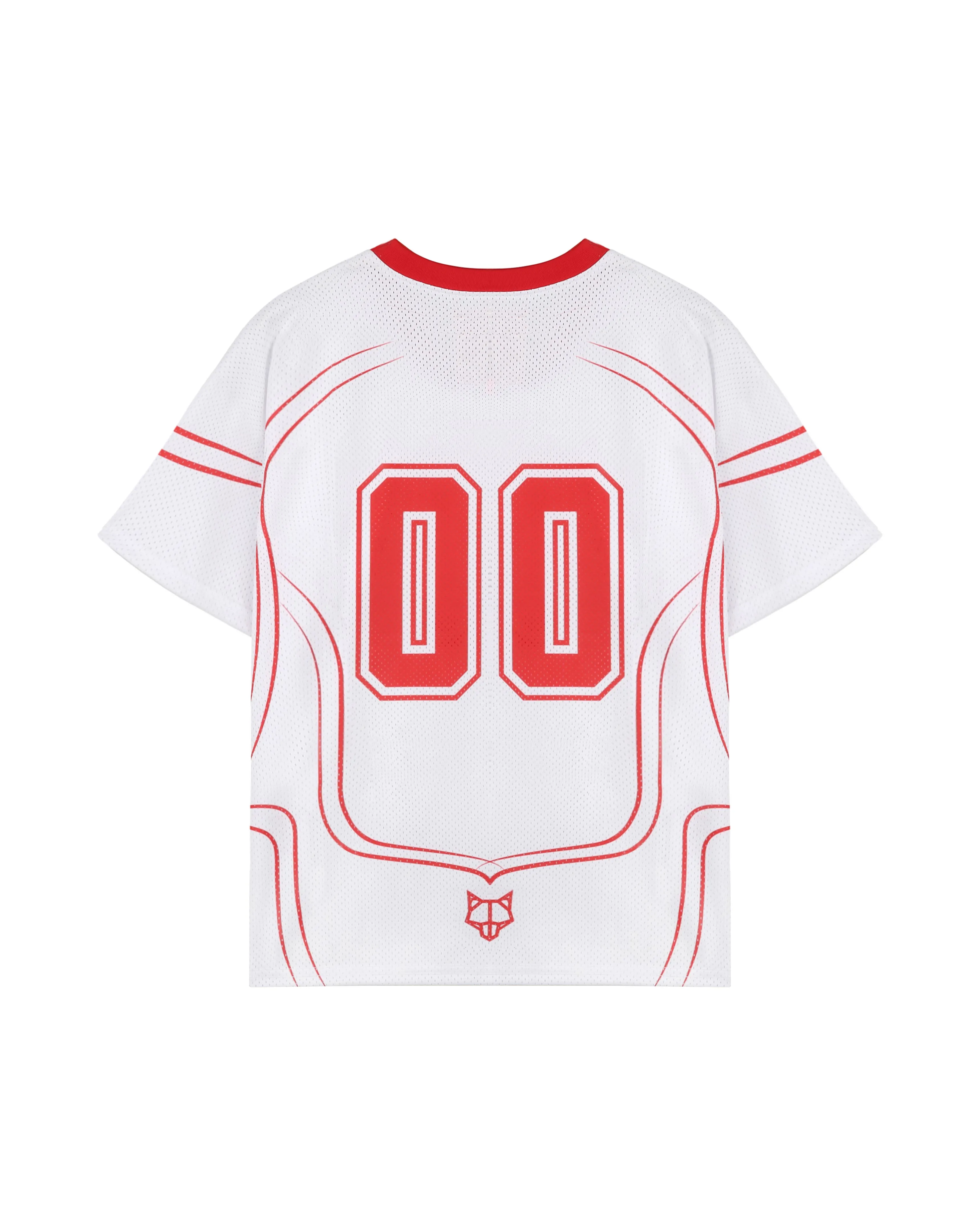Naked Wolfe Jersey Top White