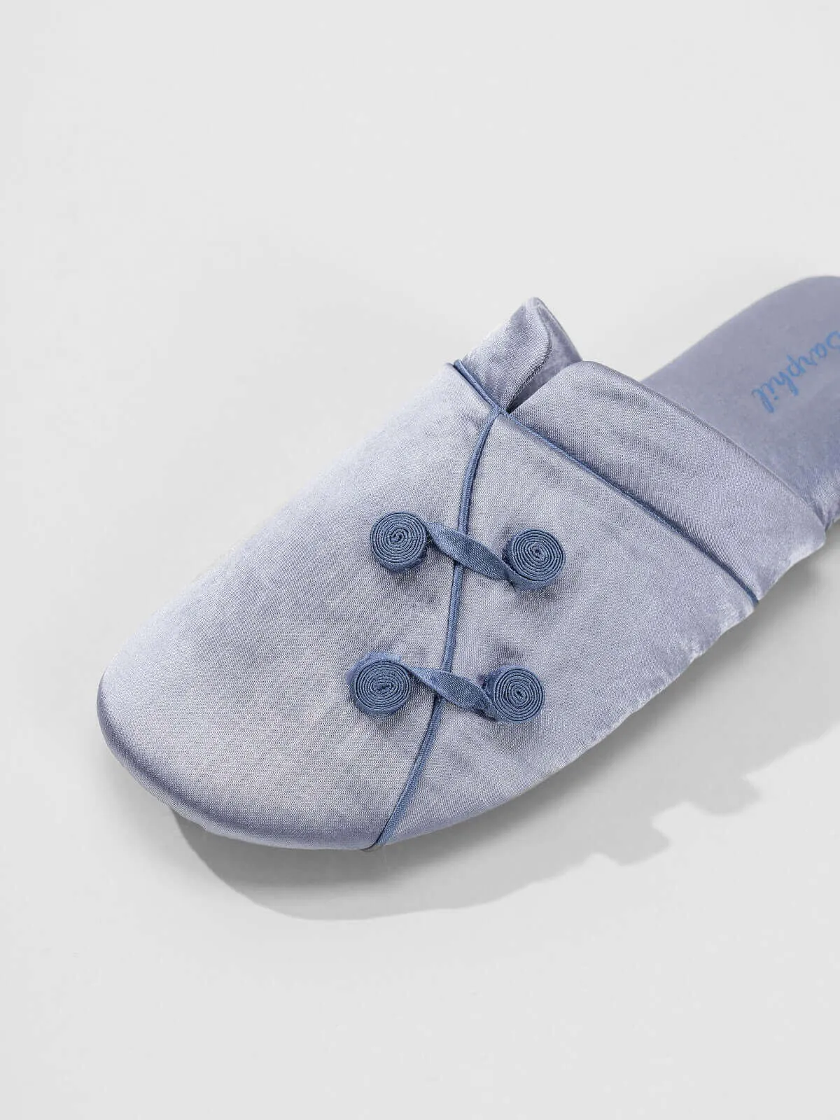 Qipao Collar Buckle Asian Style Slippers