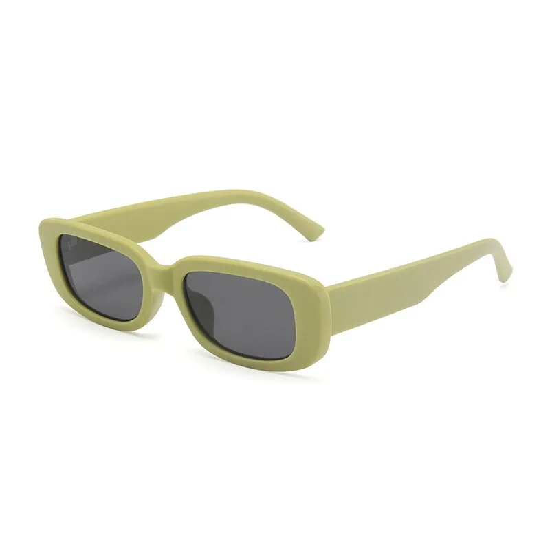 Rectangle Sunglasses Women Vintage Trending Square Shades UV400 Men Outdoor Sun Glasses