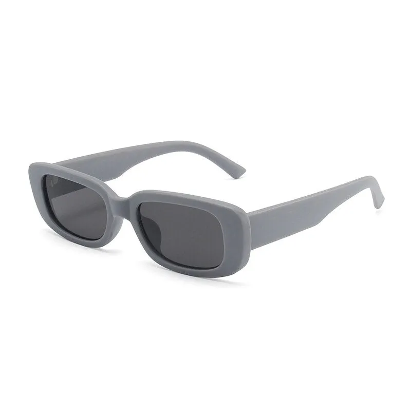 Rectangle Sunglasses Women Vintage Trending Square Shades UV400 Men Outdoor Sun Glasses
