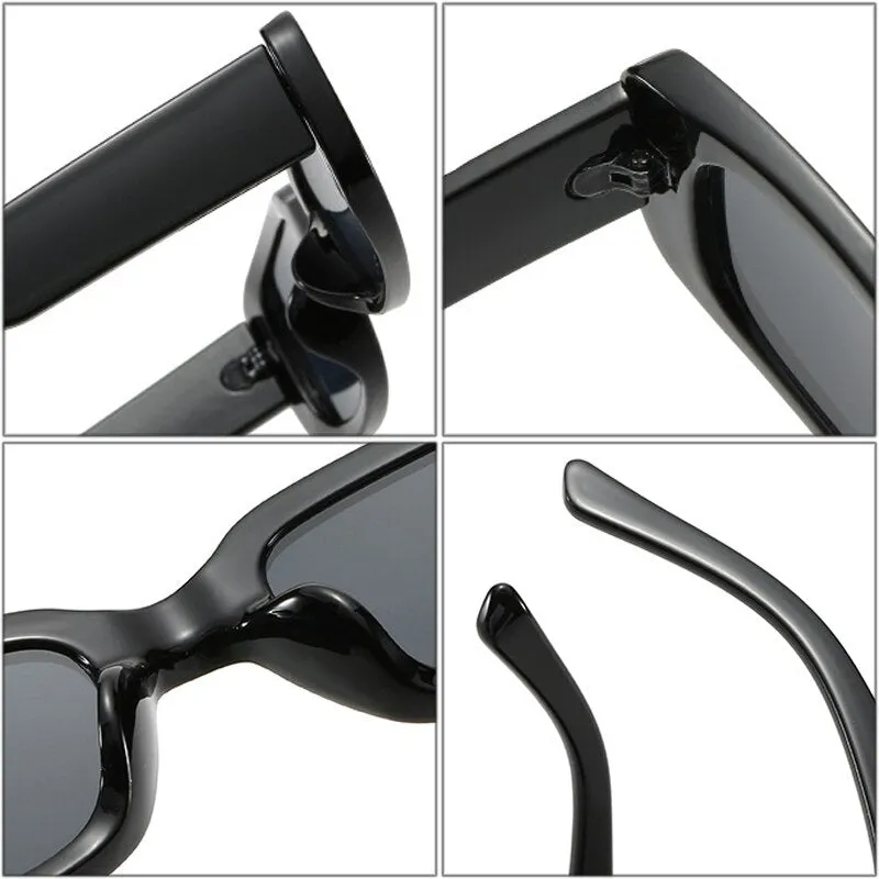 Rectangle Sunglasses Women Vintage Trending Square Shades UV400 Men Outdoor Sun Glasses