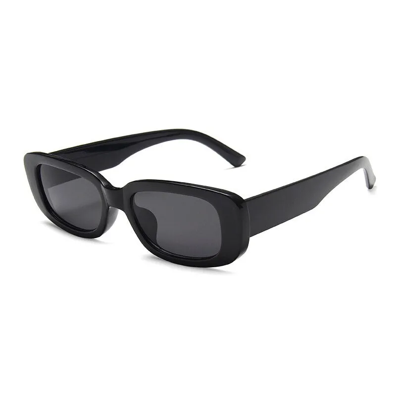 Rectangle Sunglasses Women Vintage Trending Square Shades UV400 Men Outdoor Sun Glasses