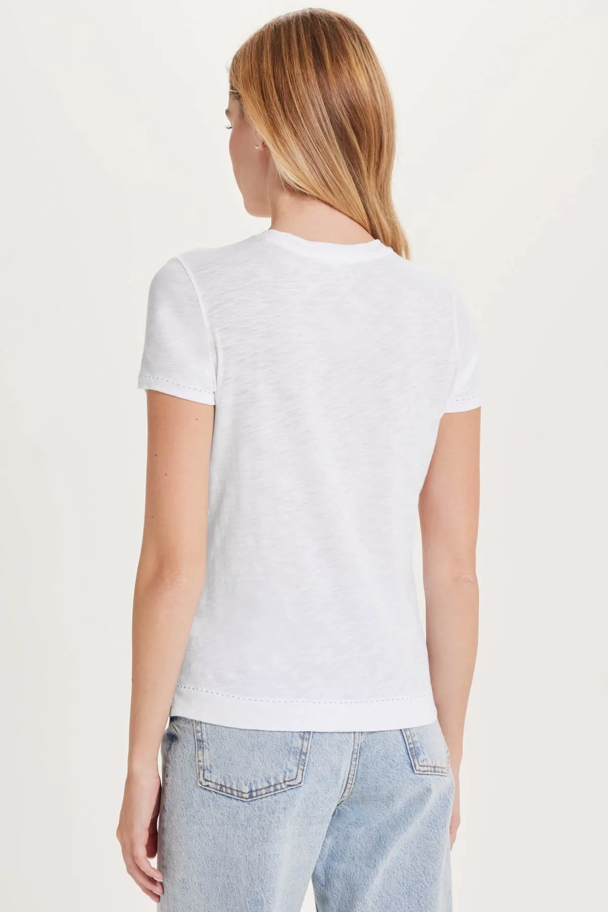 Running Stitch Pocket Tee