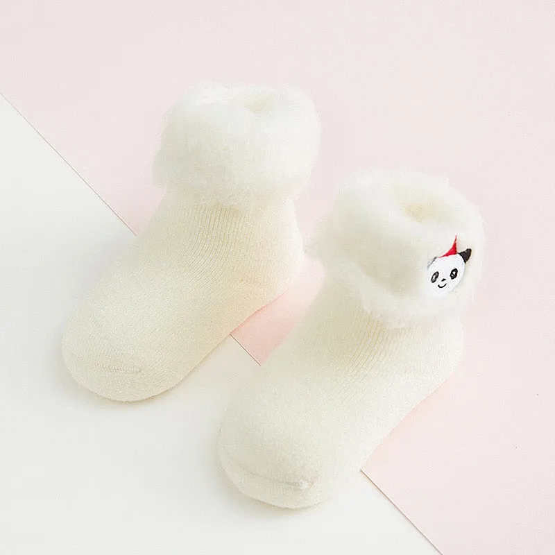 Socks for Toddlers with 3D Embroidery