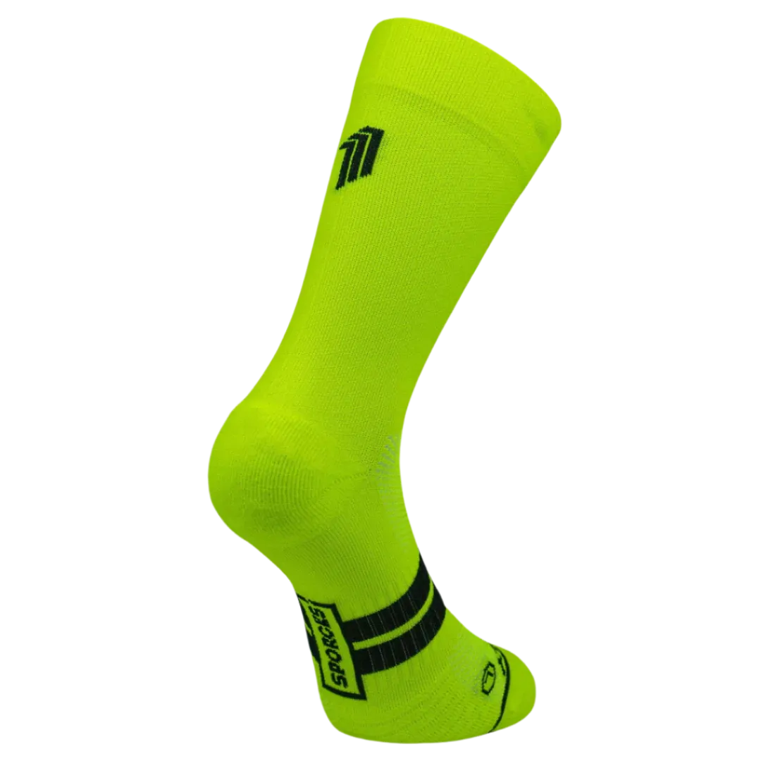 Sporcks - Seven Mile Running Sock - Yellow