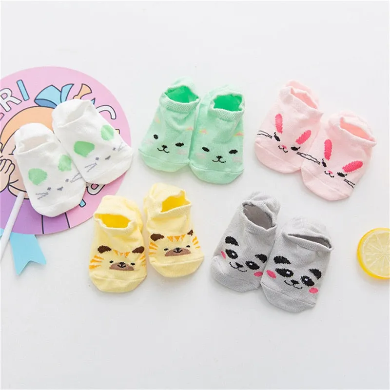 Toddler Socks for Boys and Girls - 5 Pair