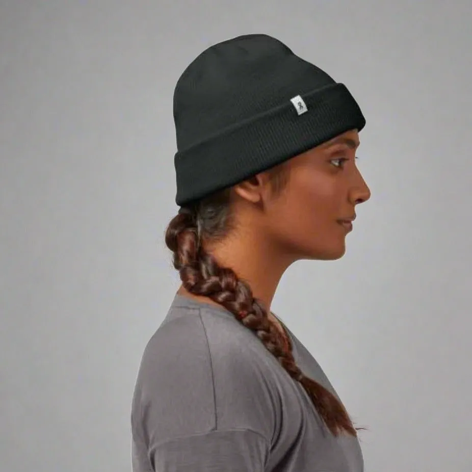 Unisex Merino Beanie - Black