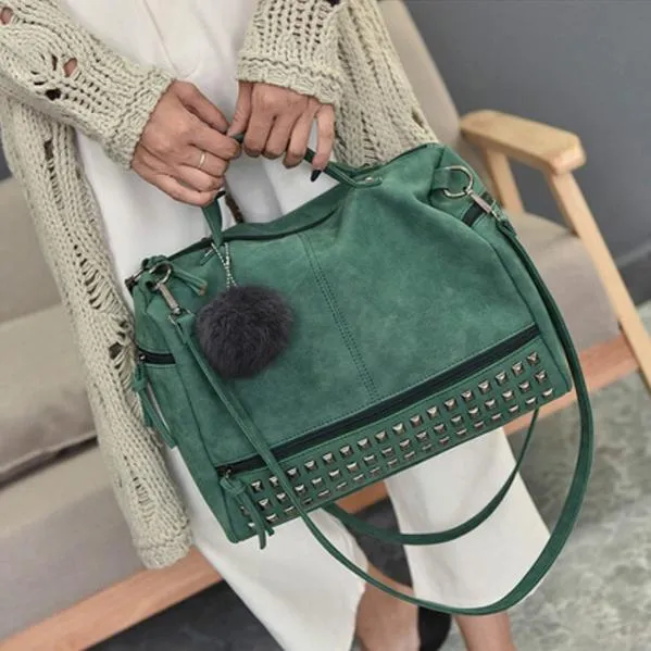 Women's Leather Casual Handbag